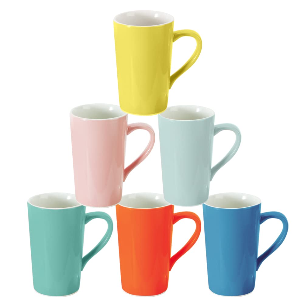 13.5 Oz/400ml Ceramic Mugs Eco-Friendly Pottery Coffee Tea Mugs Custom Sublimation Mugs