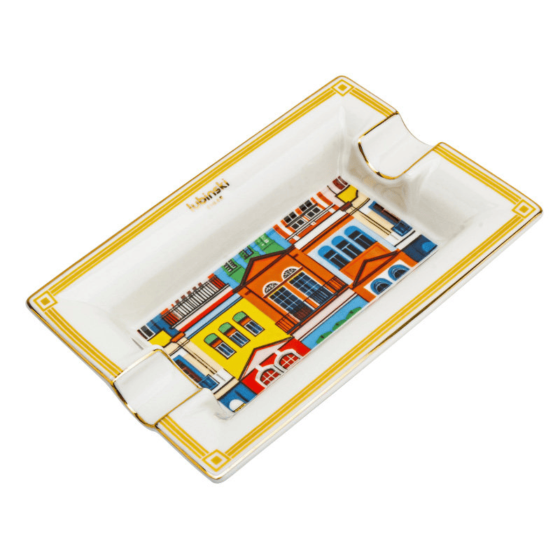 Portable European and American Light Luxury Retro Cigar Ashtrays Bedroom Cigar Ashtrays Custom