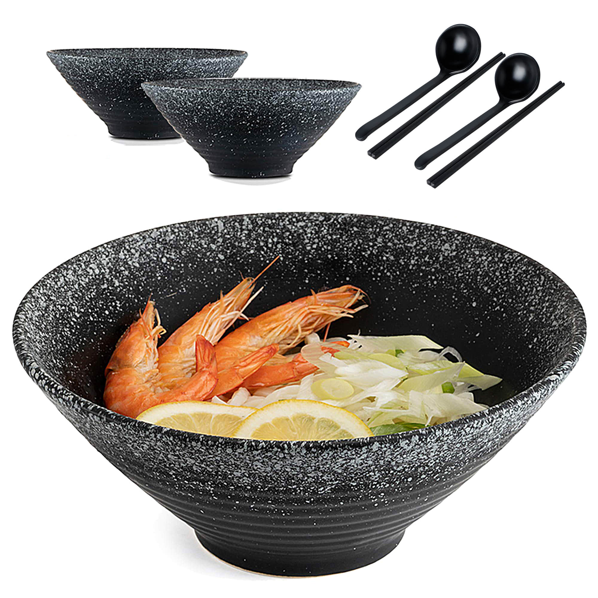Japanese high-quality ceramic instant noodles bowl, Udon Lamian Noodles bowl,