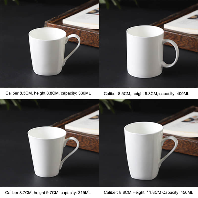 oem customized white bone china tea cup, coffee cup