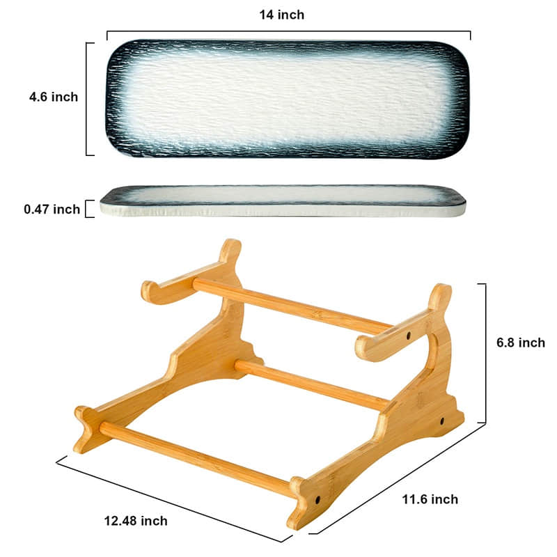 Novelty double-layer tray cake rack, dessert ceramic plate, wedding Dim sum snack rack